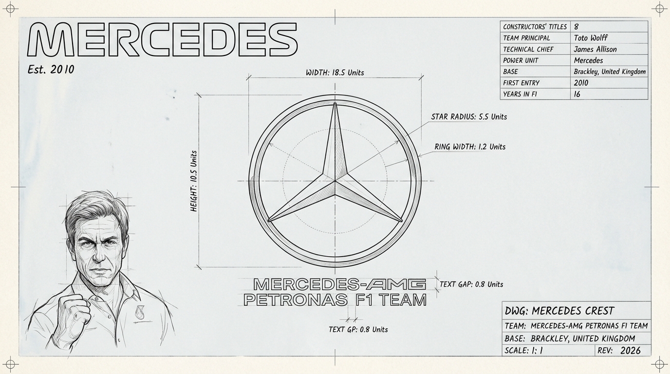 Mercedes blueprint